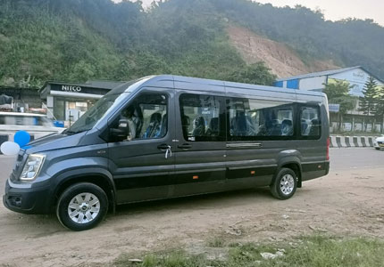 Rent 12 Seater Urbania Traveller