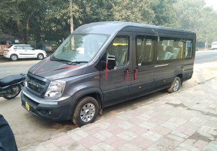 Rent 17 Seater Urbania Traveller